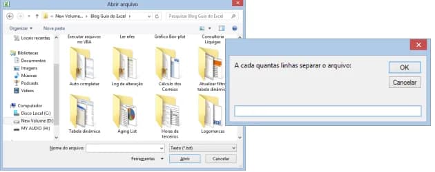 ABRIR ARQUIVO TEXTO COM MAIS DE 1 MILHÃO DE LINHAS NO EXCEL 2