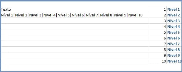 Dividir texto entre colunas usando funções - função Split Excel VBA