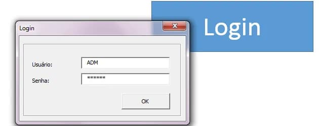 Colocar login no Excel VBA