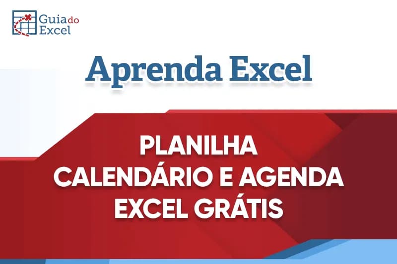 planilha agenda e calendario excel gratis