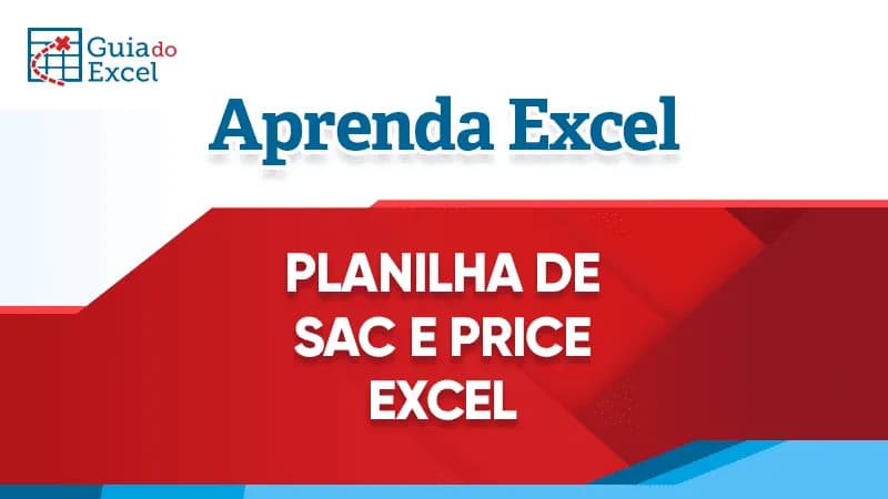 Planilha de SAC e Price Excel
