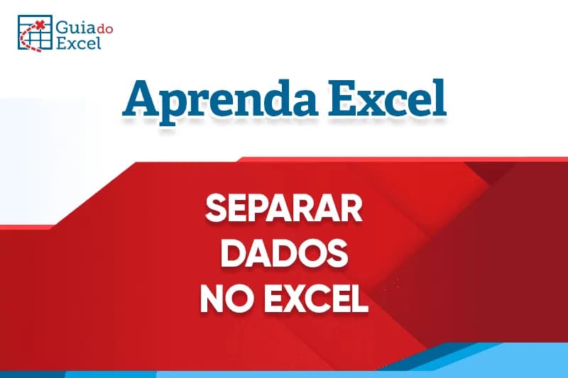 separar dados no Excel 1