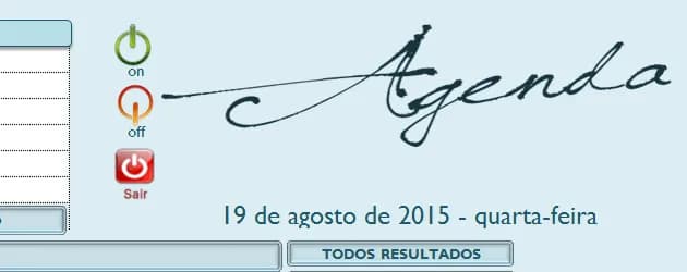 Cadastro de contatos e agenda Excel