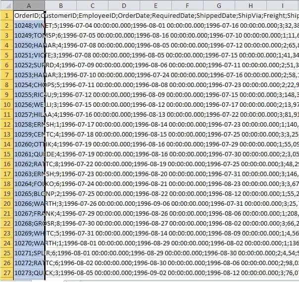 Texto em colunas no Excel com VBA