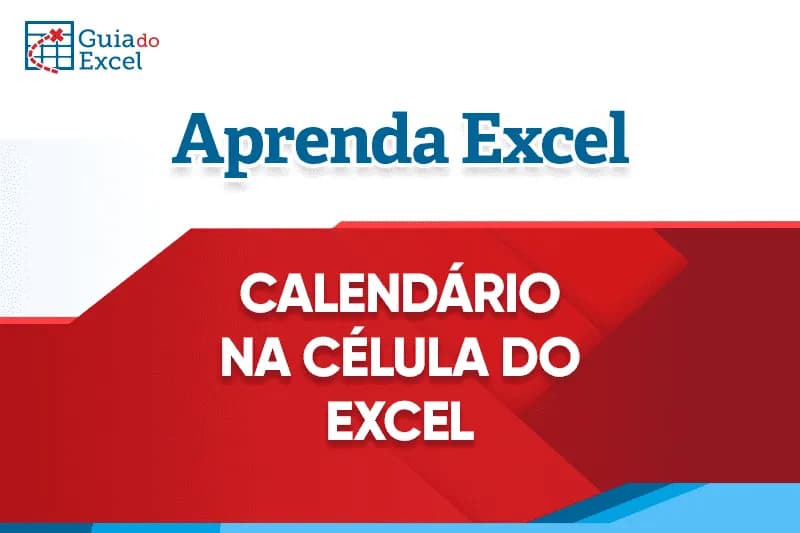 Calendário na célula Excel Capa