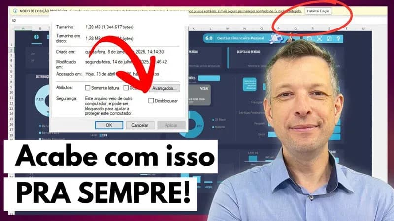 Desbloquear arquivos download internet capa