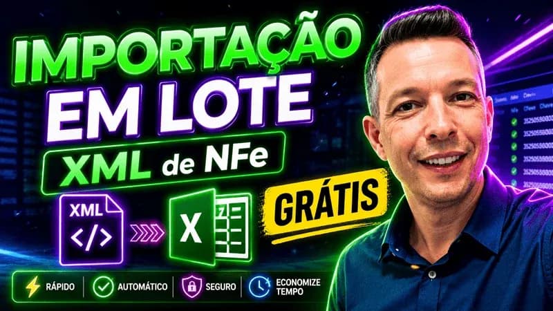 Importar XML NFE Nota fiscal como fazer
