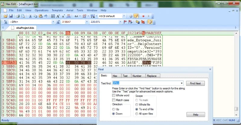 Quebrar senha VBA Excel 4