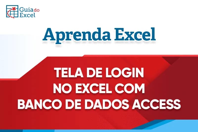 Tela de Login no Excel com Banco de dados Access