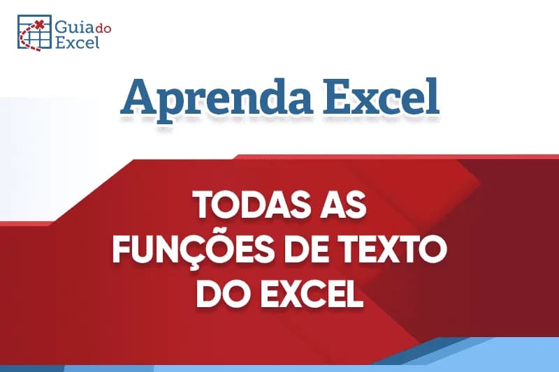 Todas as funções de texto do Excel 1