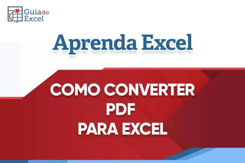 Importar PDF Excel