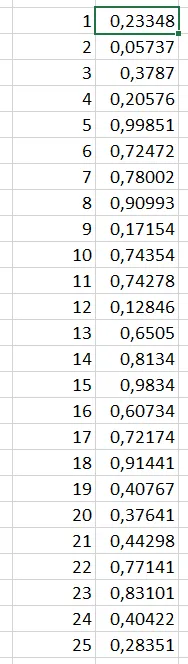 Criar números Aleatórios sem repetição 2
