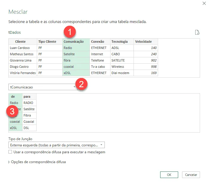 de para excel power query 8