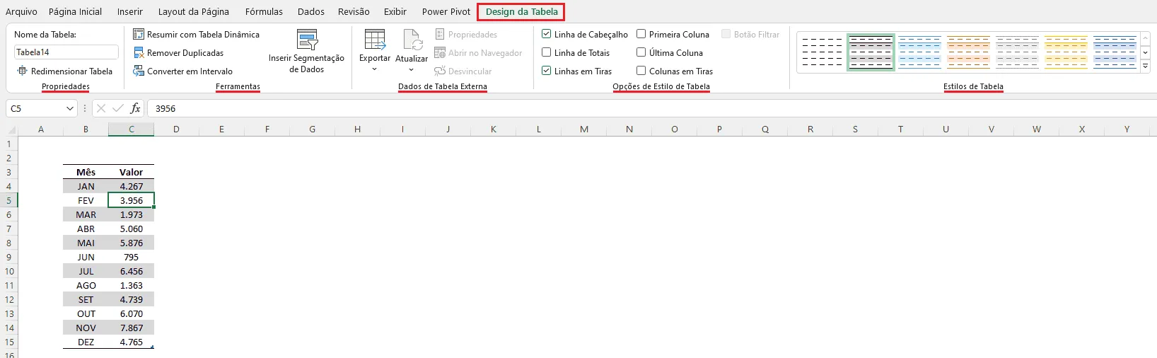 Guias do Excel 5