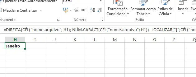 Fórmula que retorna o nome da planilha