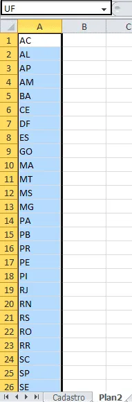 Formulário de cadastro VBA Excel automático 6