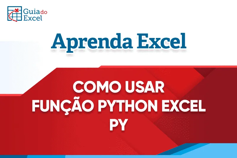 Função Python Excel PY como usar Capa