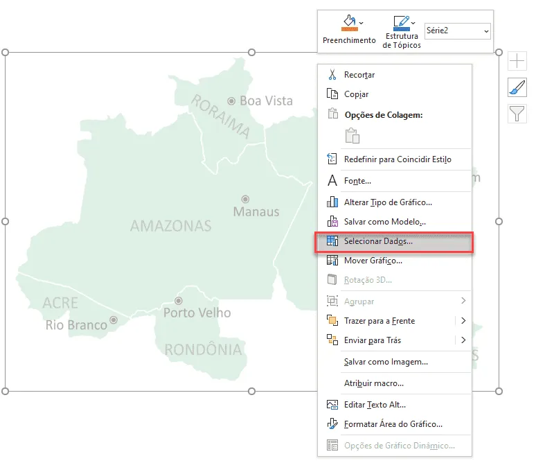 Gráfico de mapa com bolhas 5