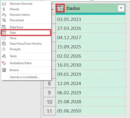 Como Colocar Datas no Excel no Padrão dd.mm.aaaa 6