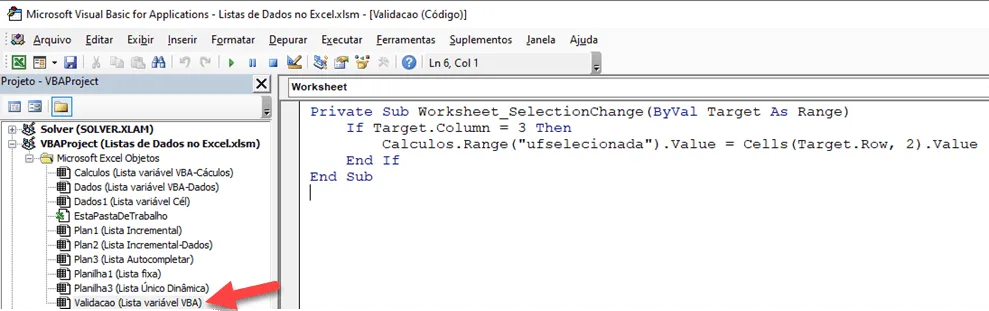 listas suspensas listas de dados menu dropdown excel 12