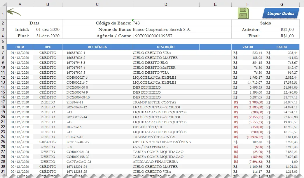 ofx excel 5
