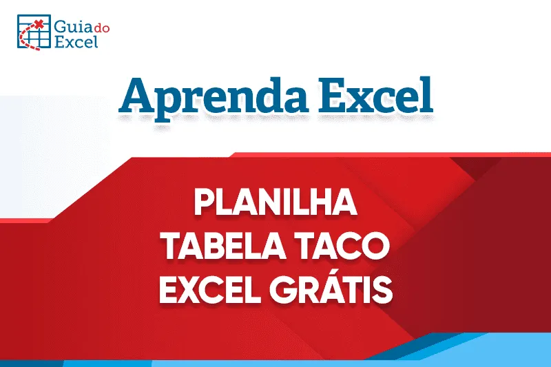 Planilha Tabela Taco Excel 4