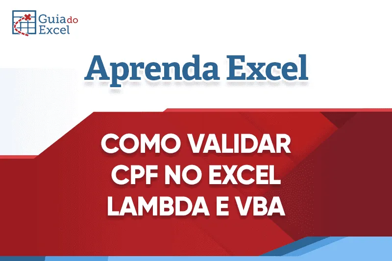 Planilha-validação-de-CPF-Lambda-Excel-capa