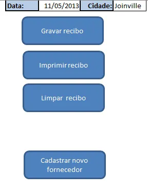 Recibo Excel 2