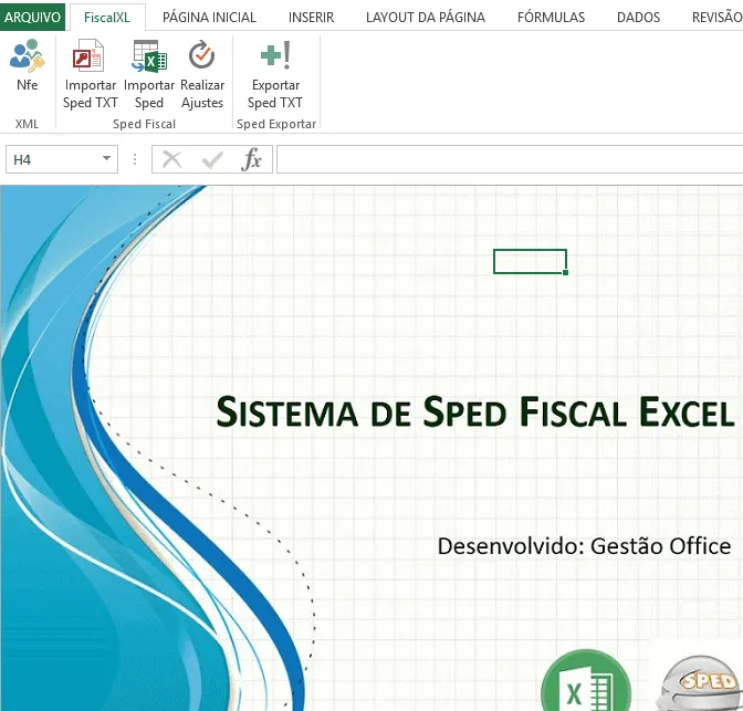 Planilha SPED Fiscal