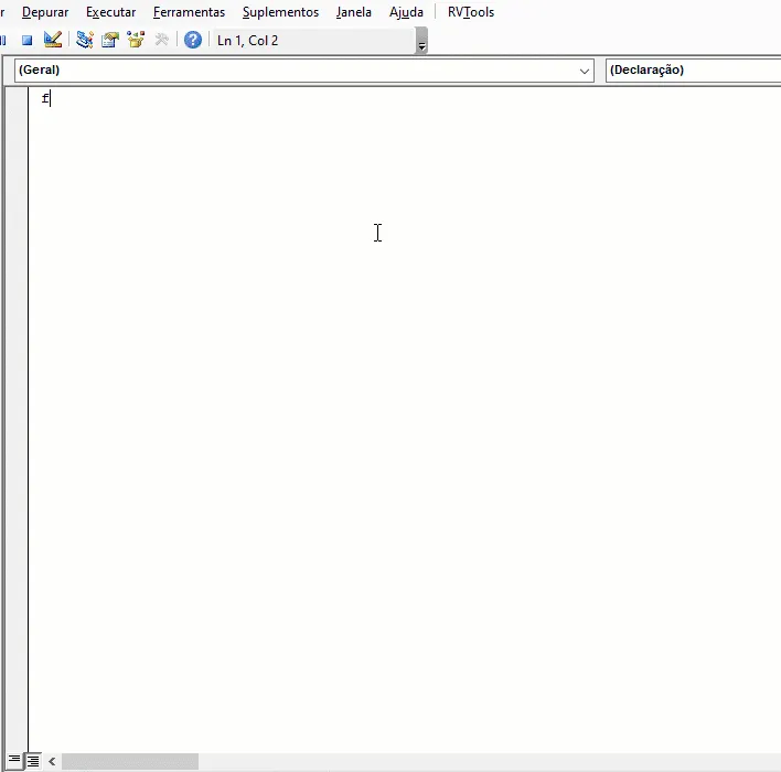 Suplemento VBE Excel